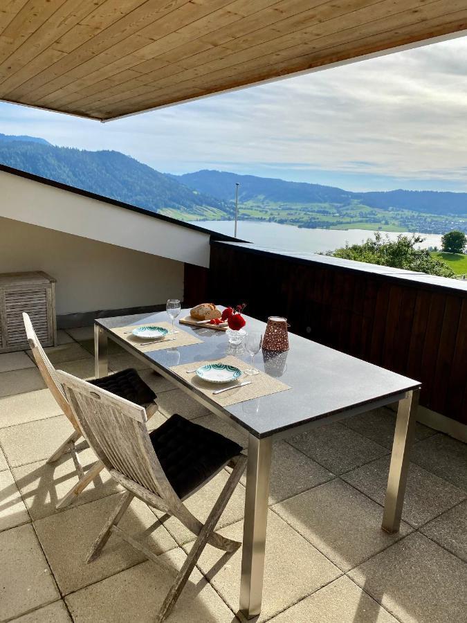 Beautiful Apartment With Fantastic Views Oberägeri Exterior foto